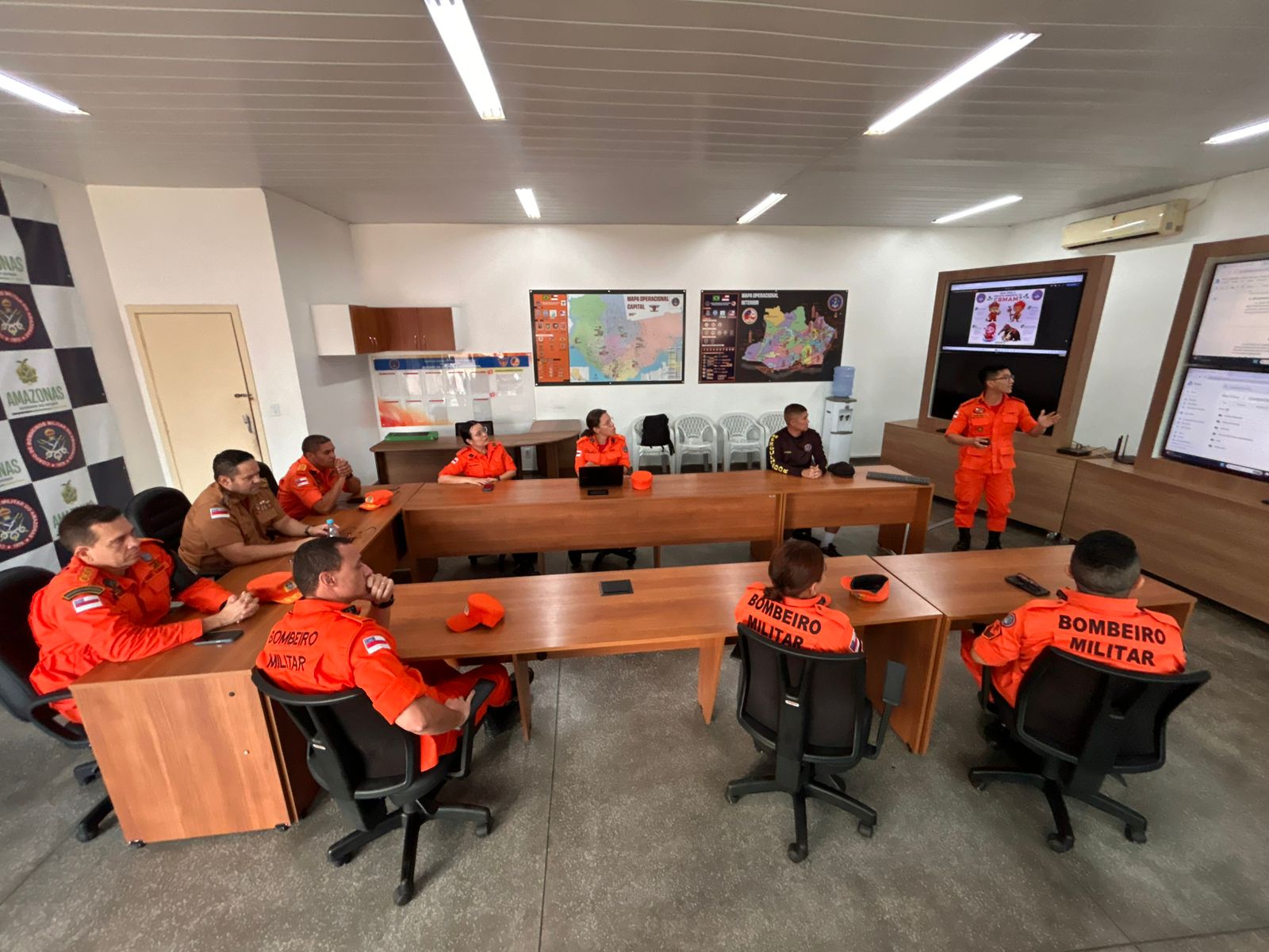 Corpo de Bombeiros do Amazonas conclui plano de ensino de educação ambiental 